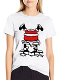 Santa Stuck in Chimney T-Shirt - Holiday Fun