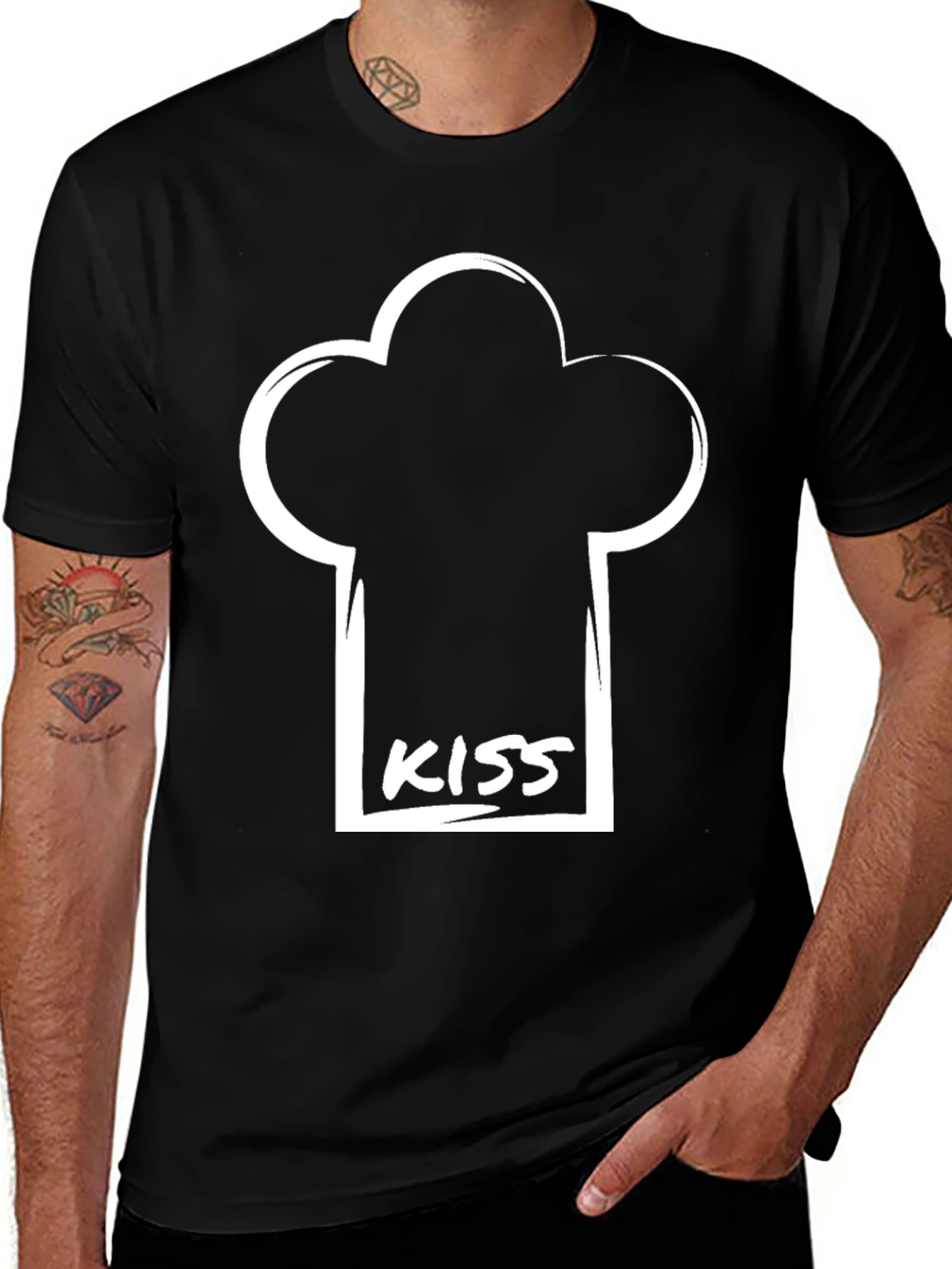 Chef Kiss T-Shirt - Funny Culinary Design