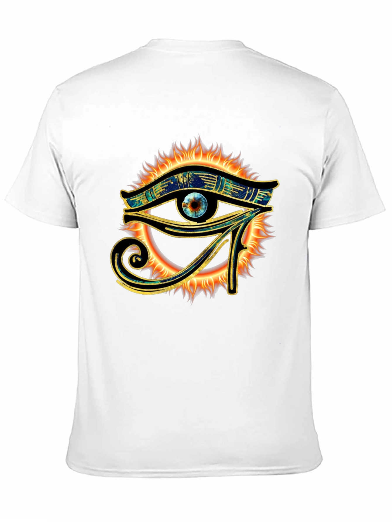 Eye of Horus Graphic Tee - Black