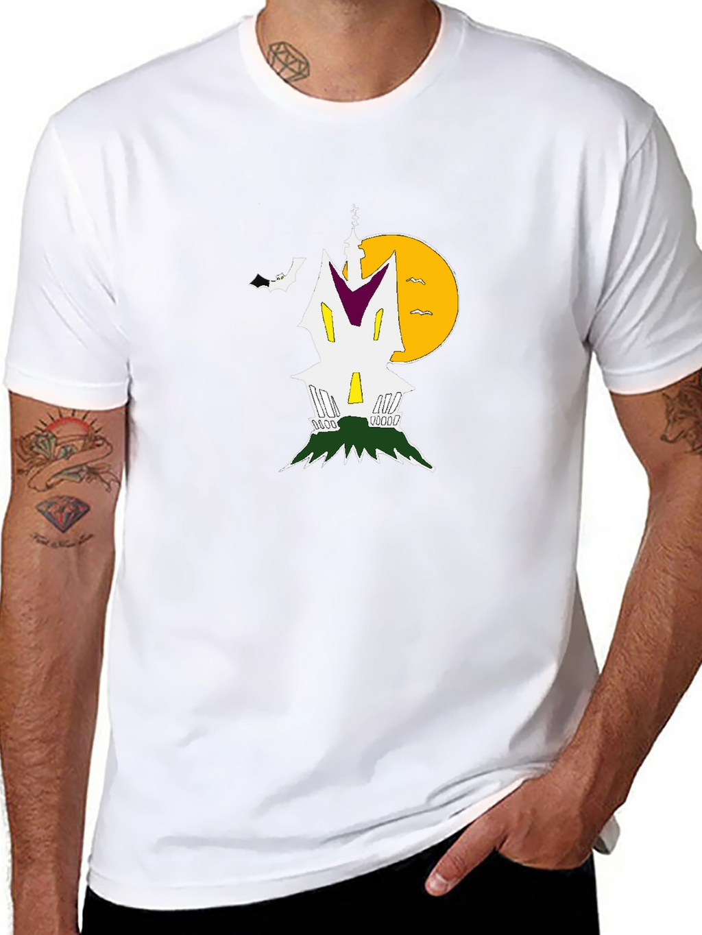 Spooky Haunted House T-Shirt