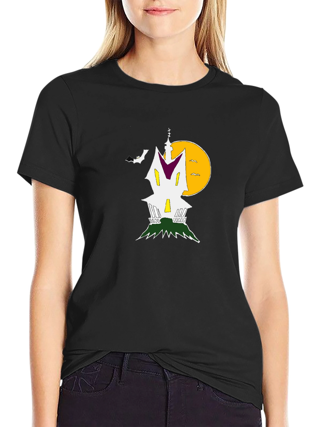 Spooky Haunted House T-Shirt