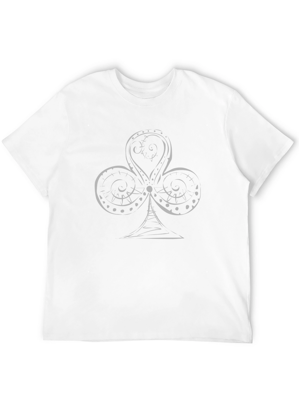 Black T-Shirt with Celtic Knot Club Design