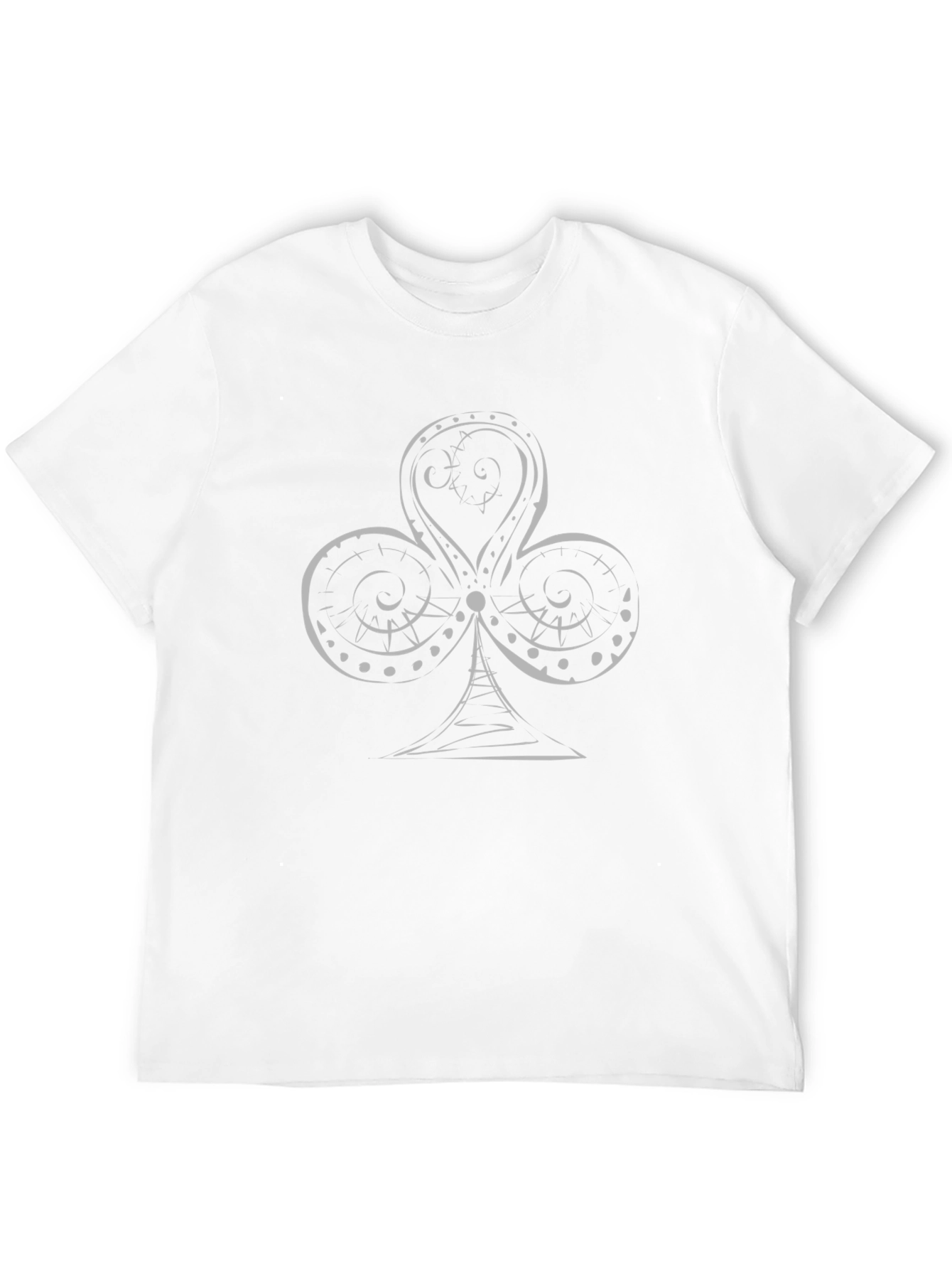 Black T-Shirt with Celtic Knot Club Design