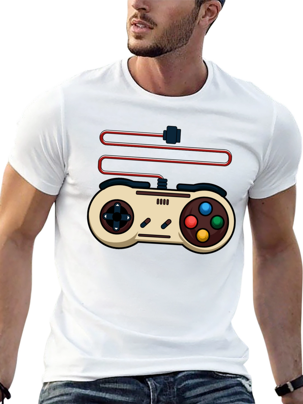 Retro Gamer T-Shirt - Controller Design