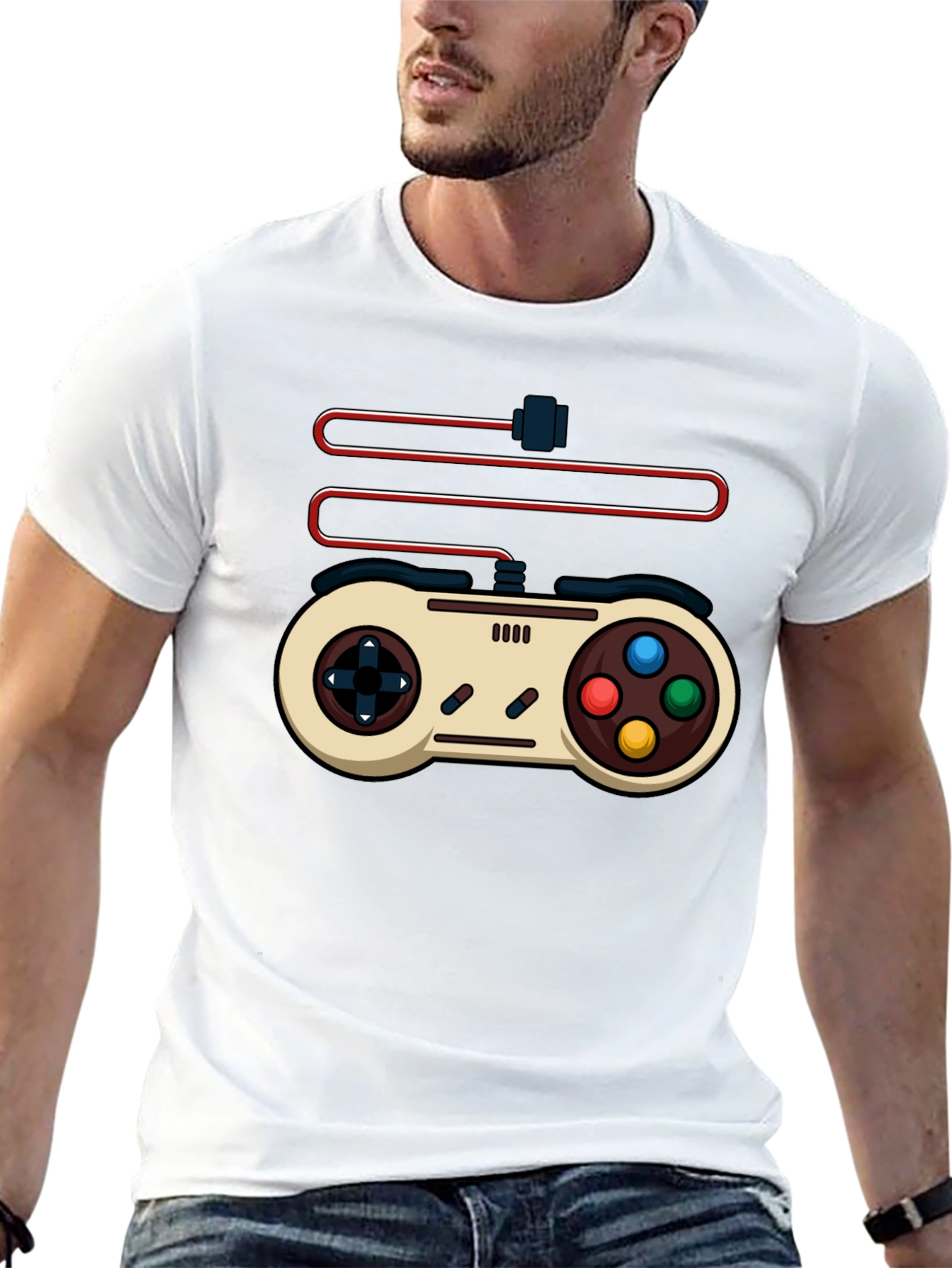 Retro Gamer T-Shirt - Controller Design