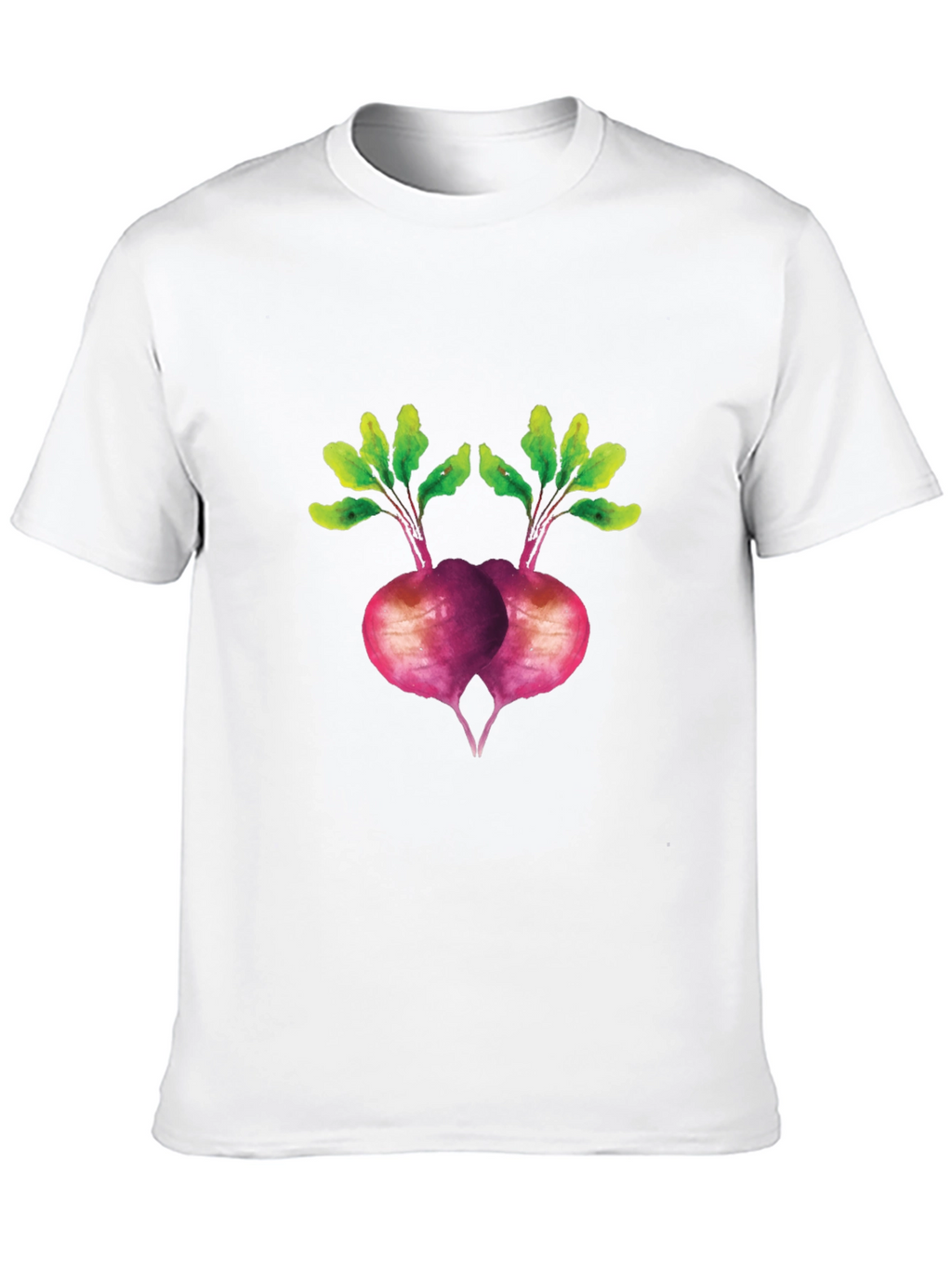 Beet Graphic T-Shirt - Unique Vegetable Design