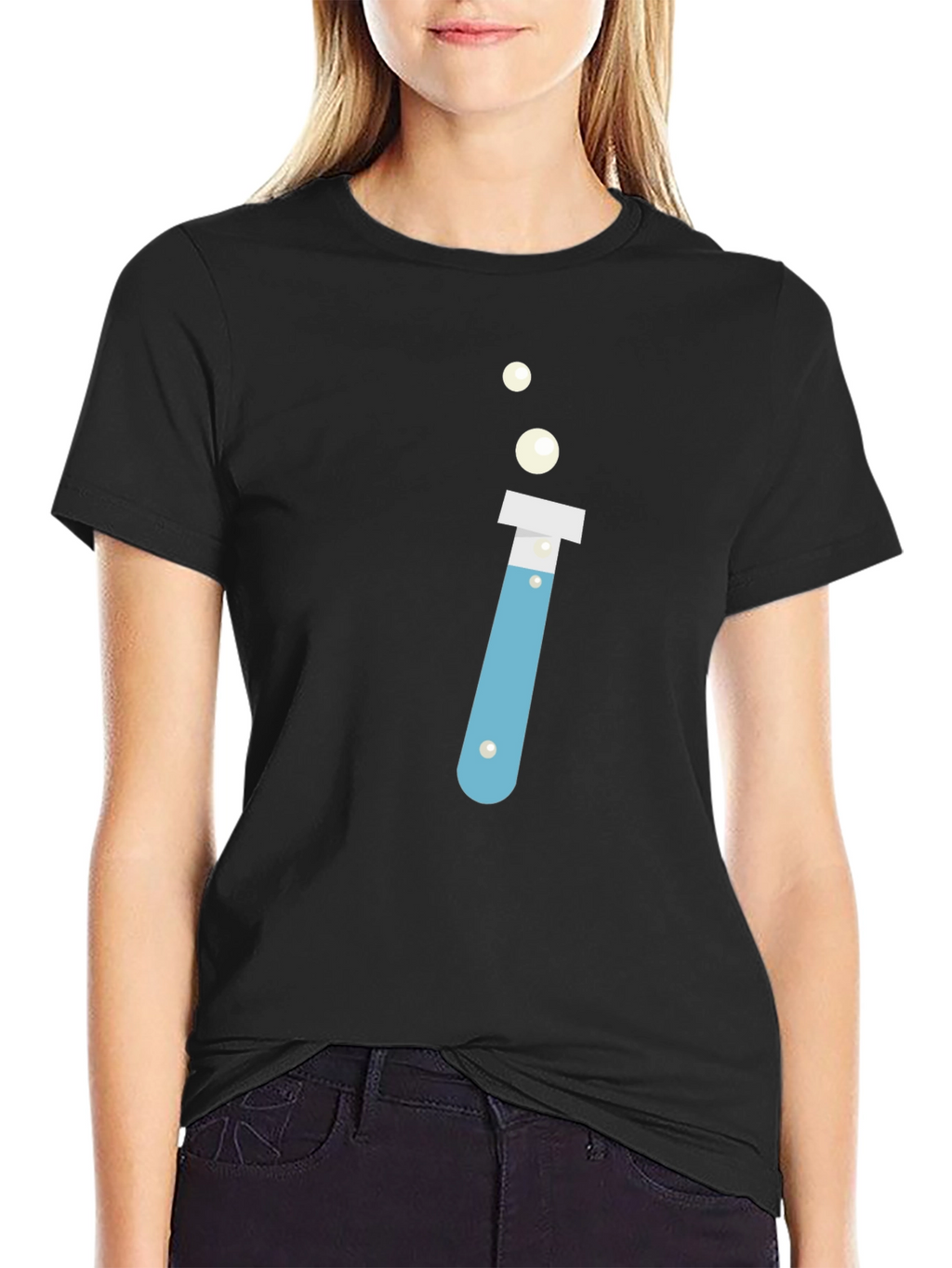 Science Test Tube Graphic T-Shirt