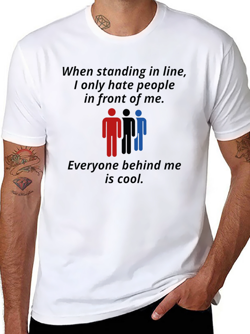 Hate People Funny T-Shirt