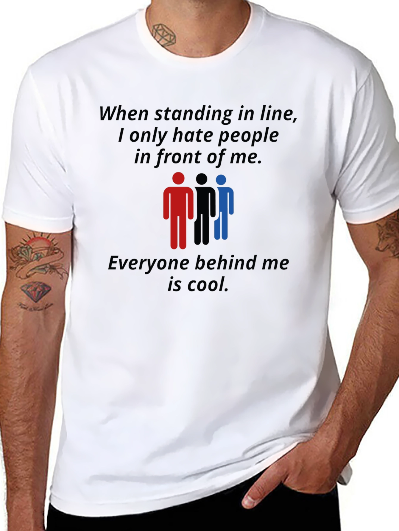 Hate People Funny T-Shirt