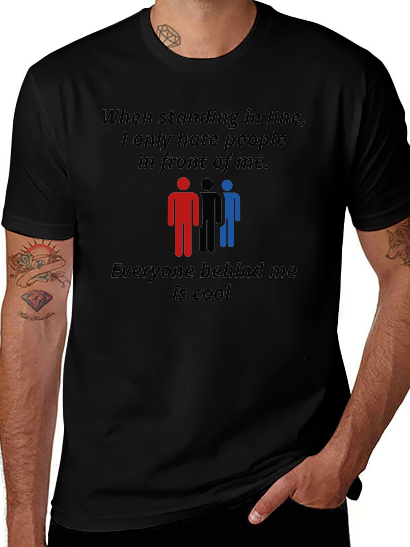 Hate People Funny T-Shirt