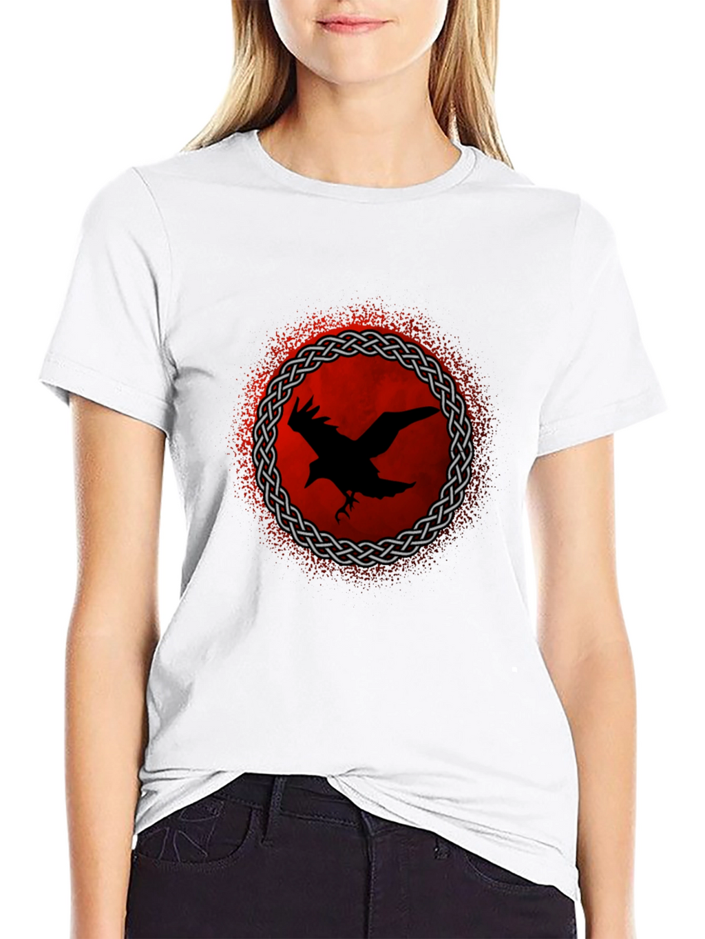 Raven Celtic Knot T-Shirt