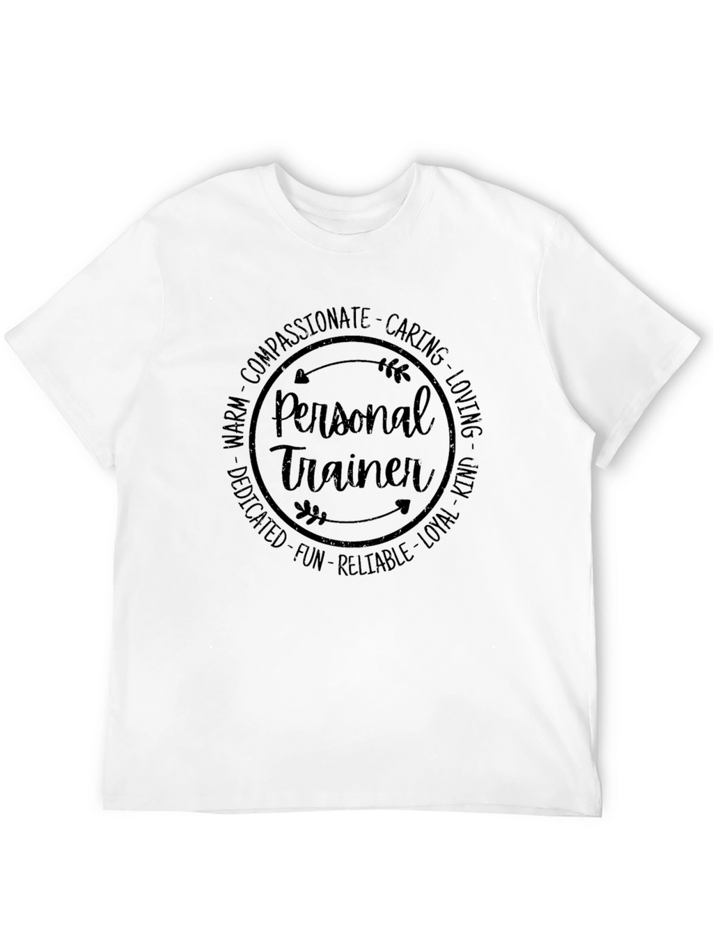 Personal Trainer Circle Graphic Tee