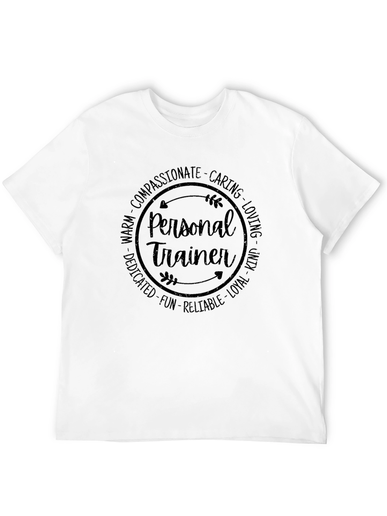 Personal Trainer Circle Graphic Tee