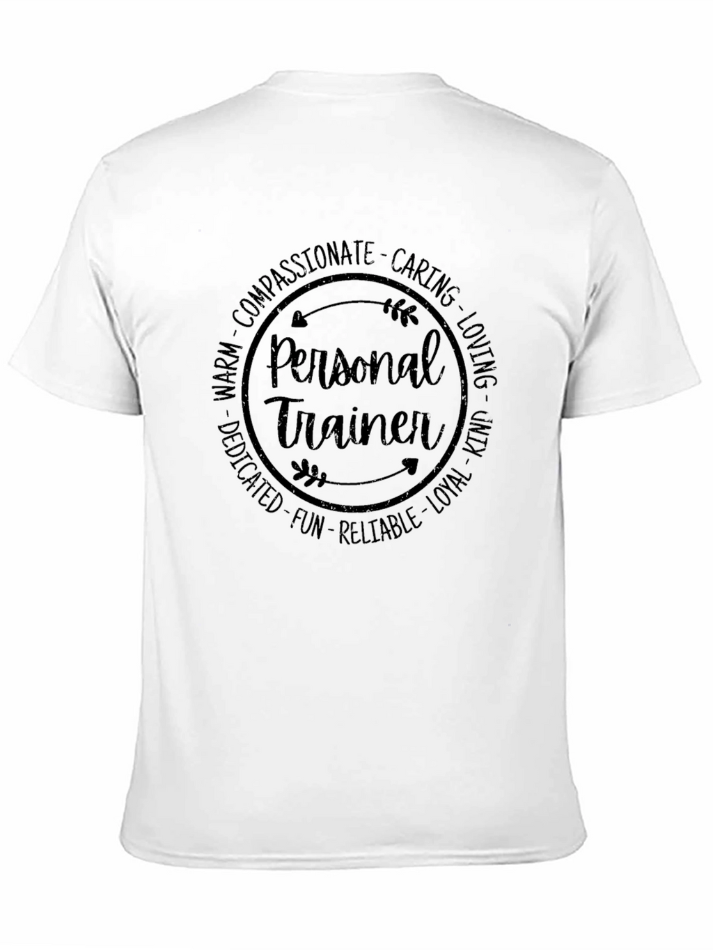 Personal Trainer Circle Graphic Tee