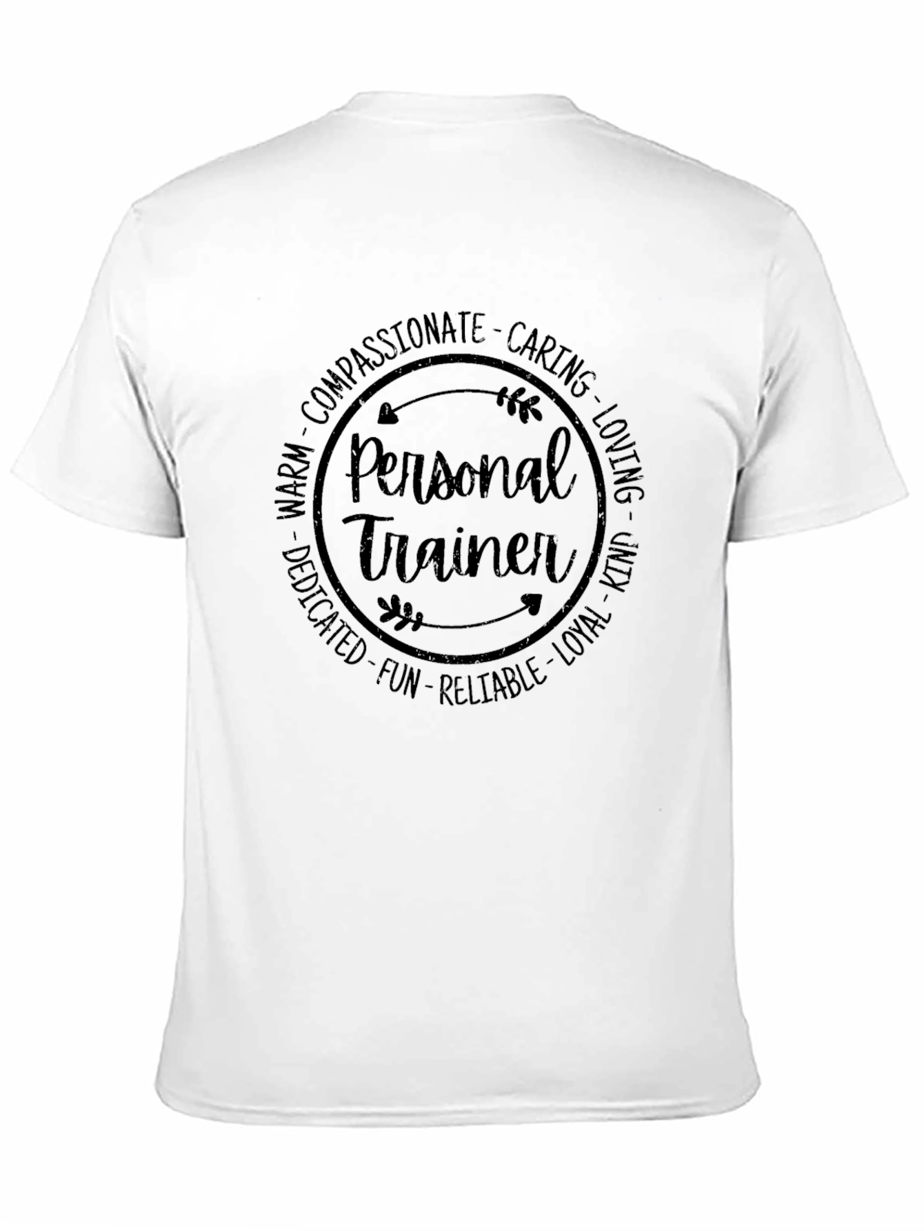 Personal Trainer Circle Graphic Tee