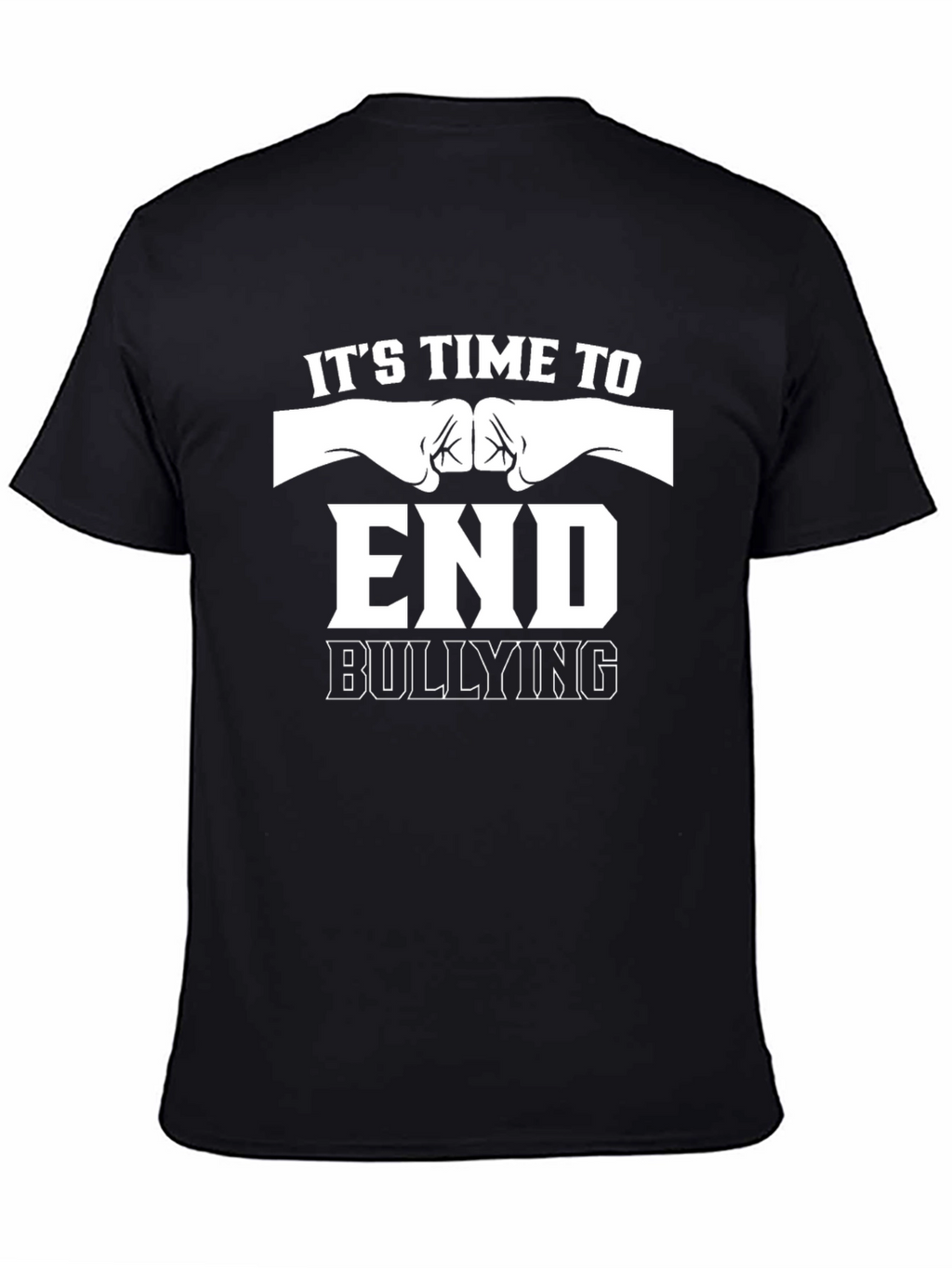 Its Time to End Bullying Graphic Tee - Black