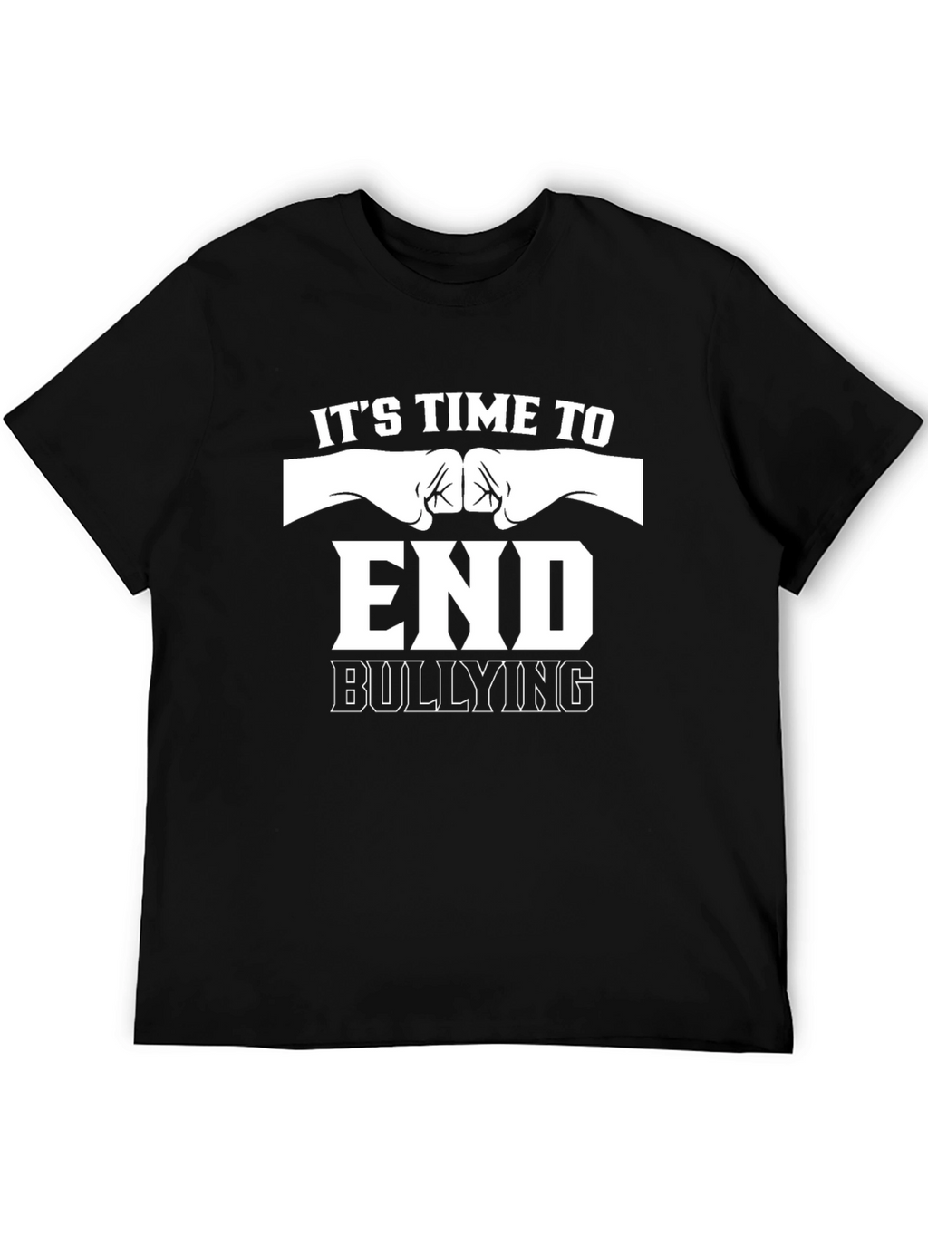 Its Time to End Bullying Graphic Tee - Black
