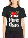 Nana Claus Christmas T-Shirt