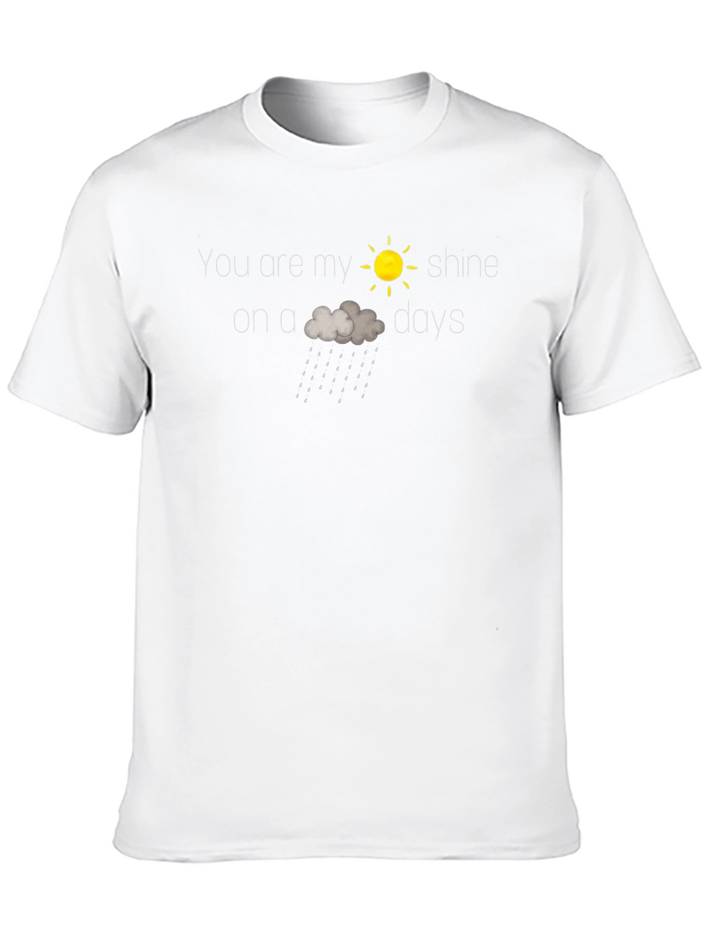 Sunshine On a Cloudy Day Graphic Tee