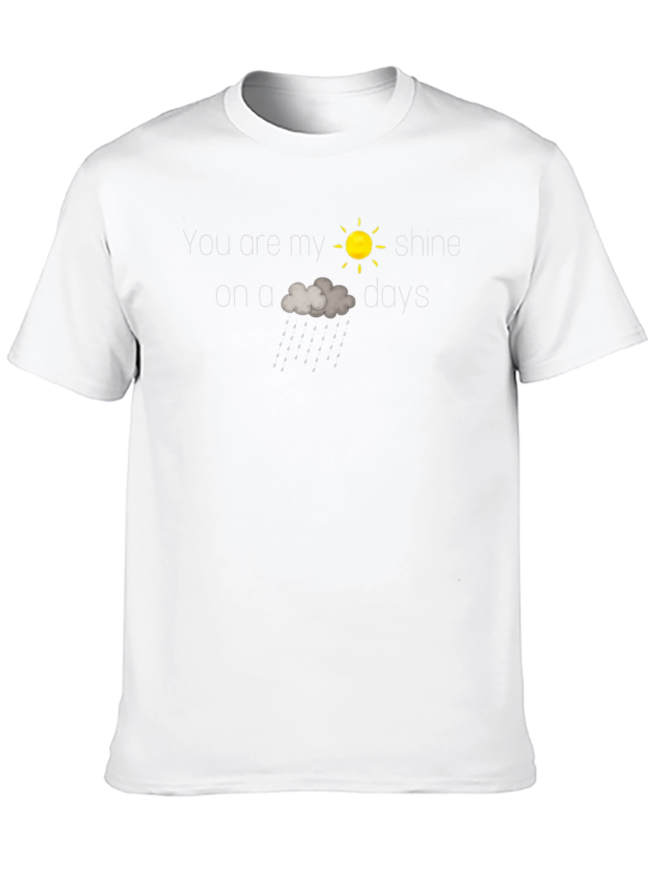 Sunshine On a Cloudy Day Graphic Tee