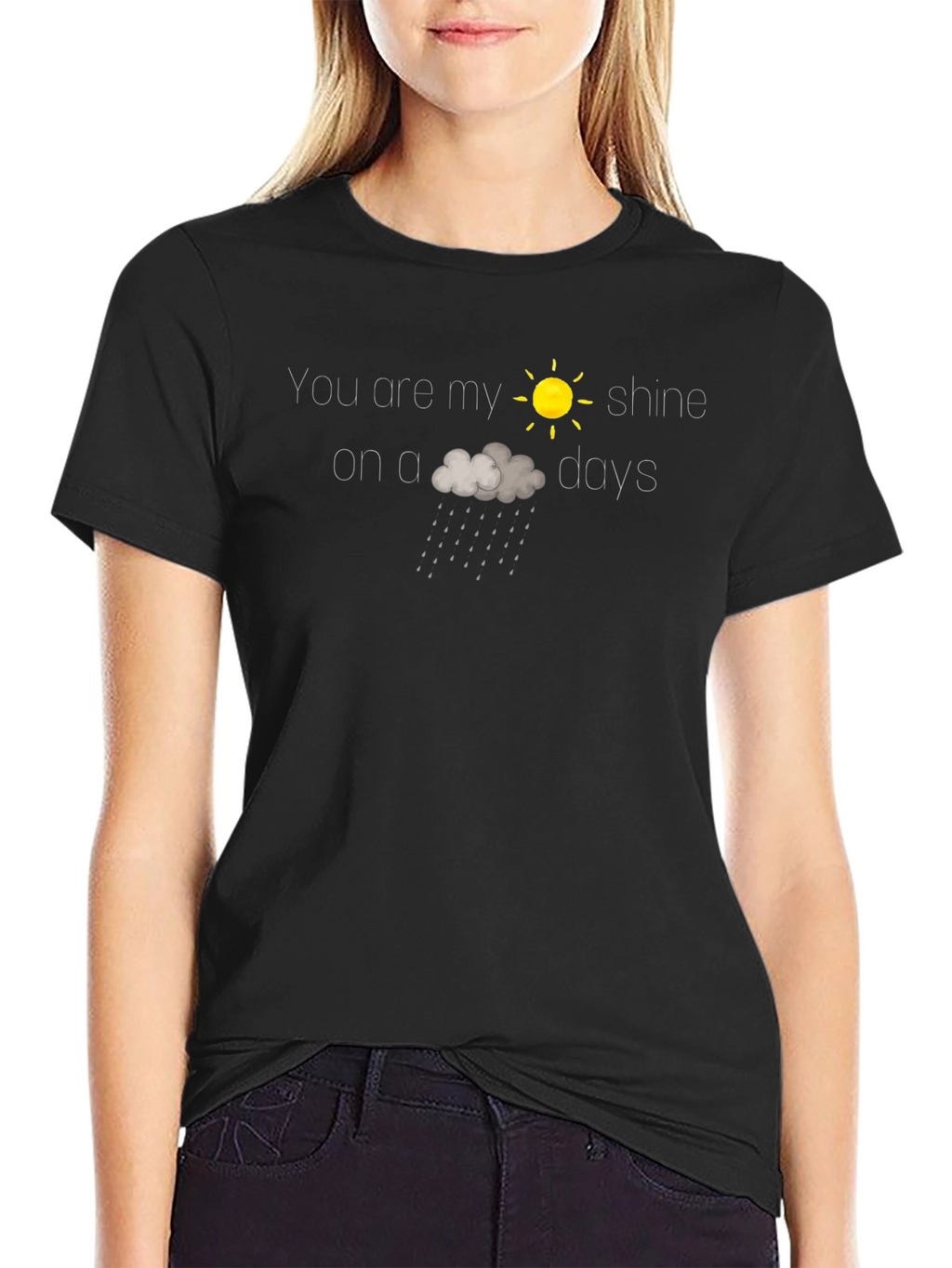 Sunshine On a Cloudy Day Graphic Tee