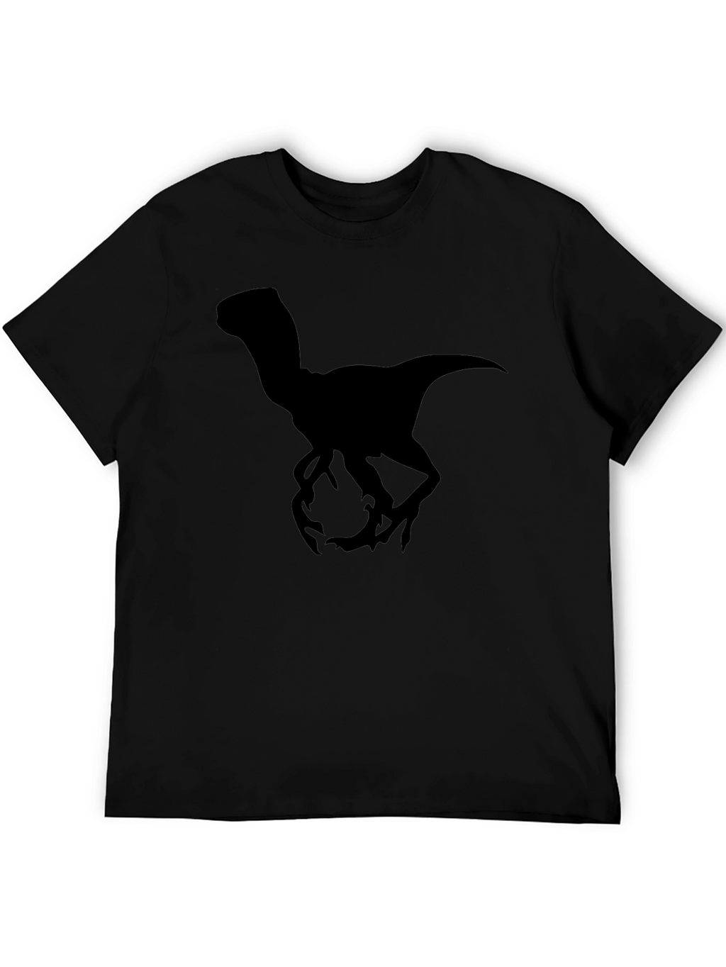 Dinosaur Silhouette T-Shirt - Black
