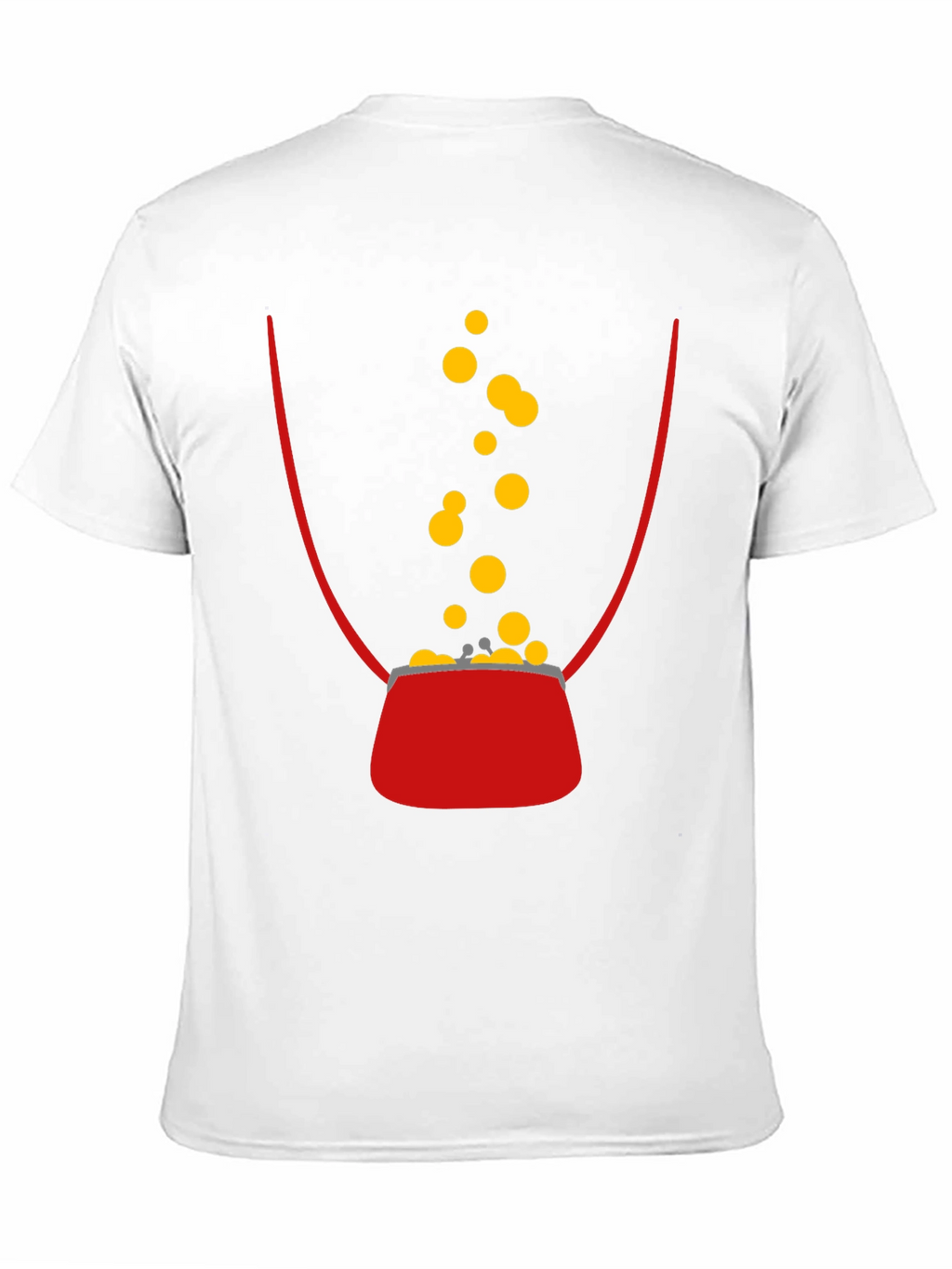 Lucky Penny T-Shirt - Black Cotton Graphic Tee