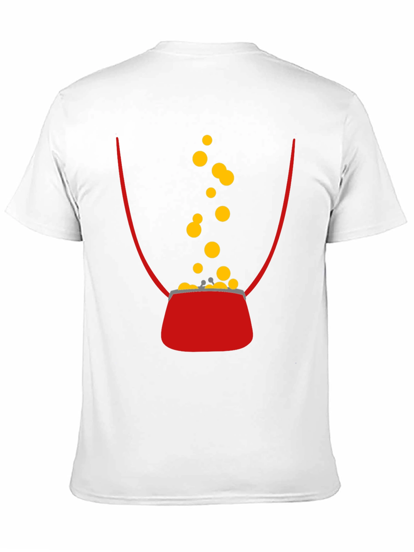 Lucky Penny T-Shirt - Black Cotton Graphic Tee