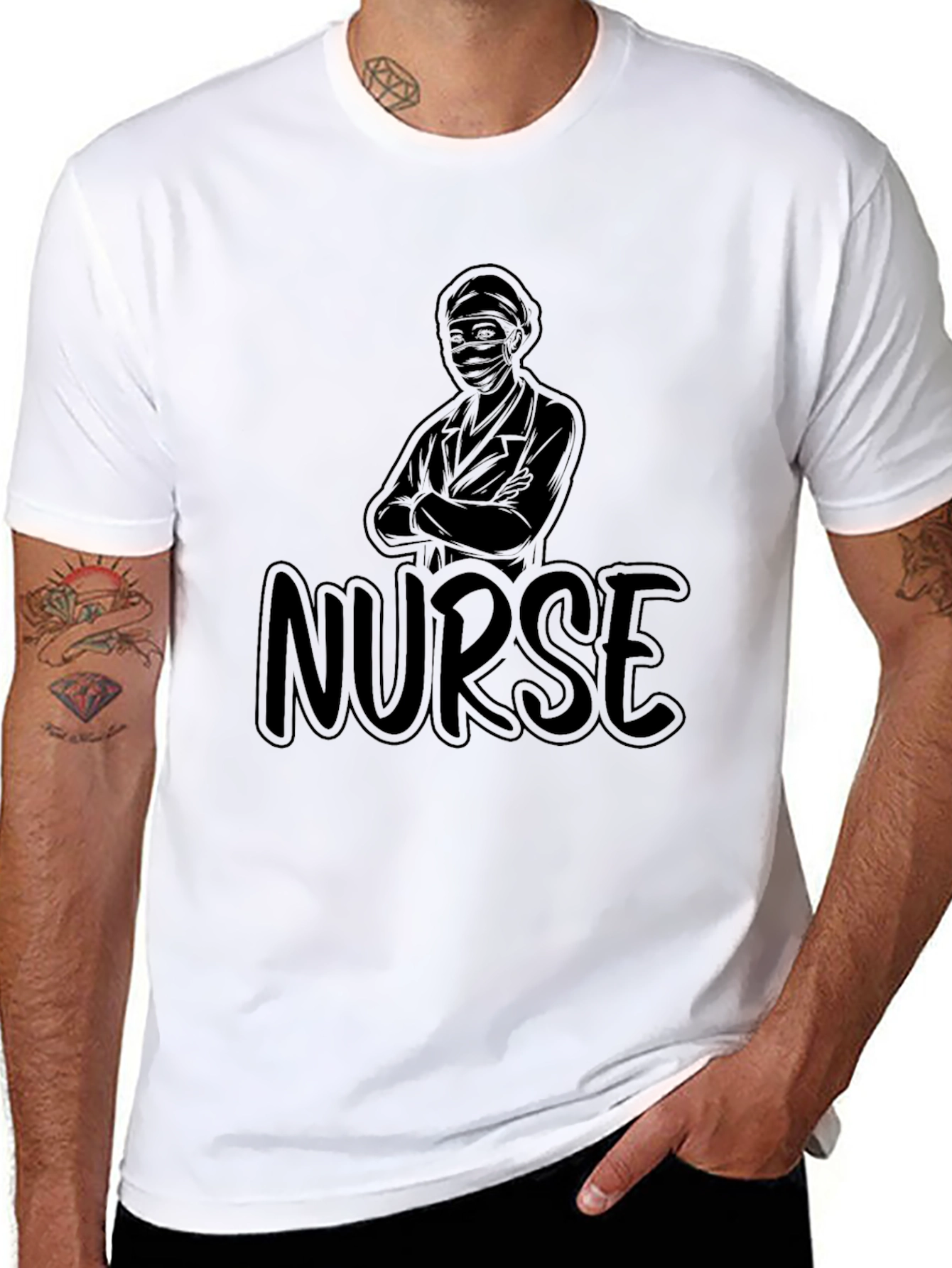 Nurse Graphic Tee - Medical Professional Apparel