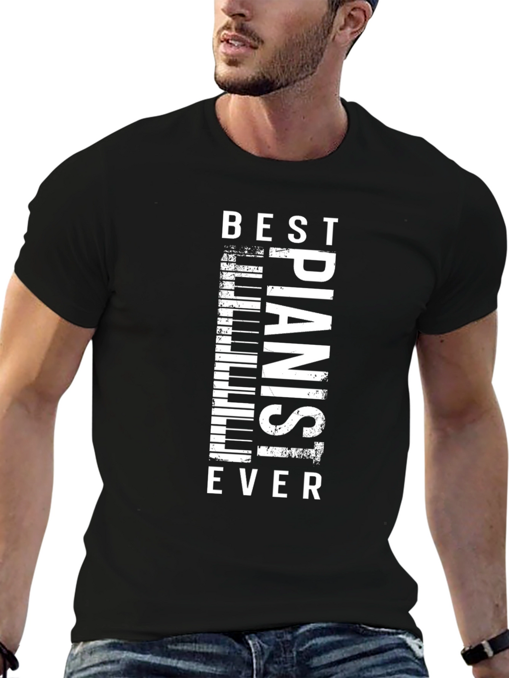 Best Pianist Ever Graphic T-Shirt