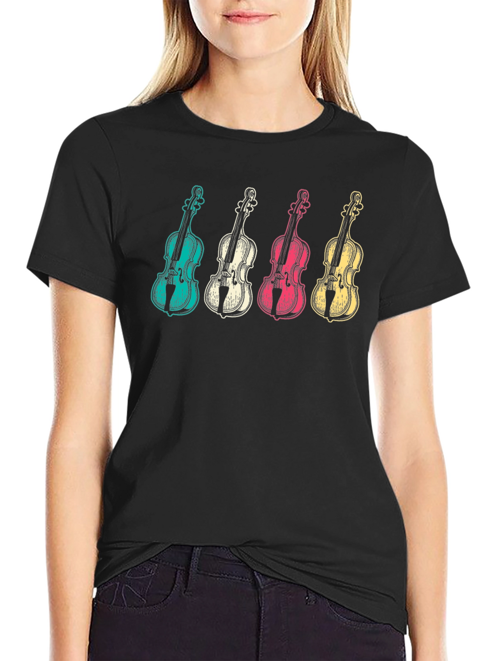 Violin T-Shirt - Music Lover Tee