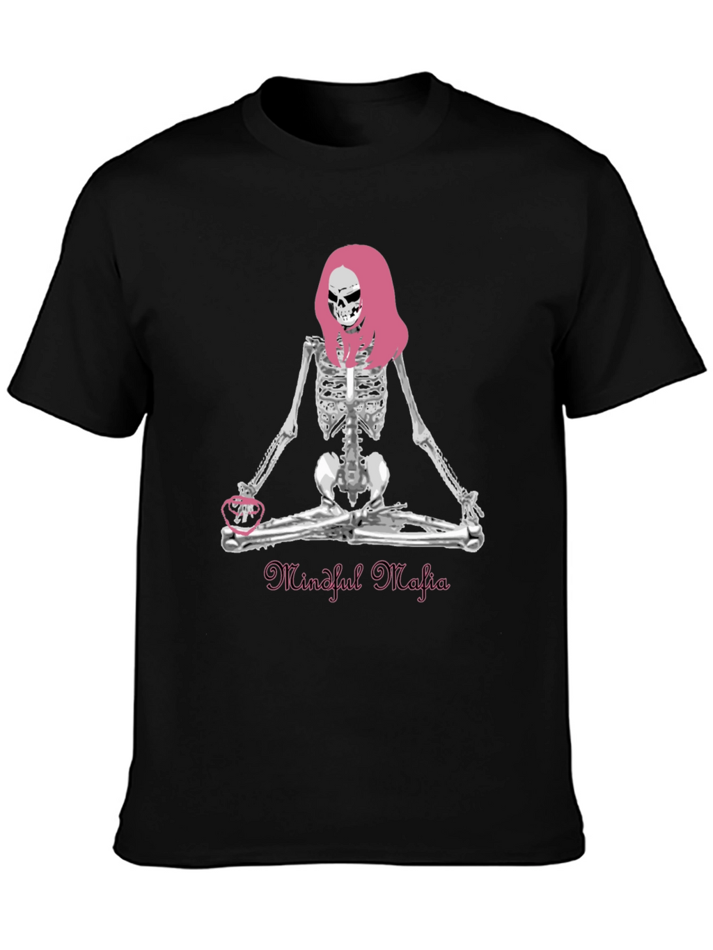 Mindful Mafia Skeleton T-Shirt