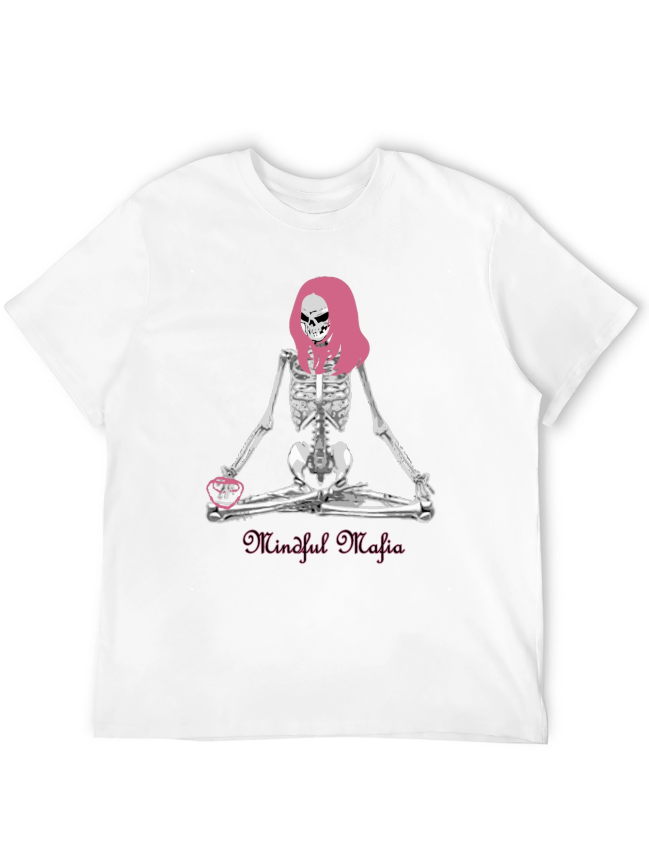 Mindful Mafia Skeleton T-Shirt
