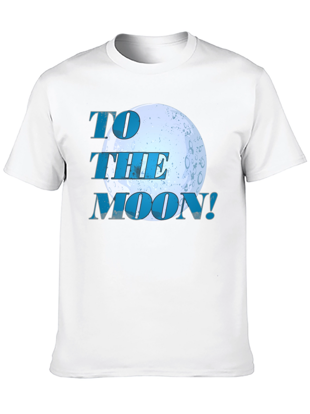 To The Moon Graphic T-Shirt - Black