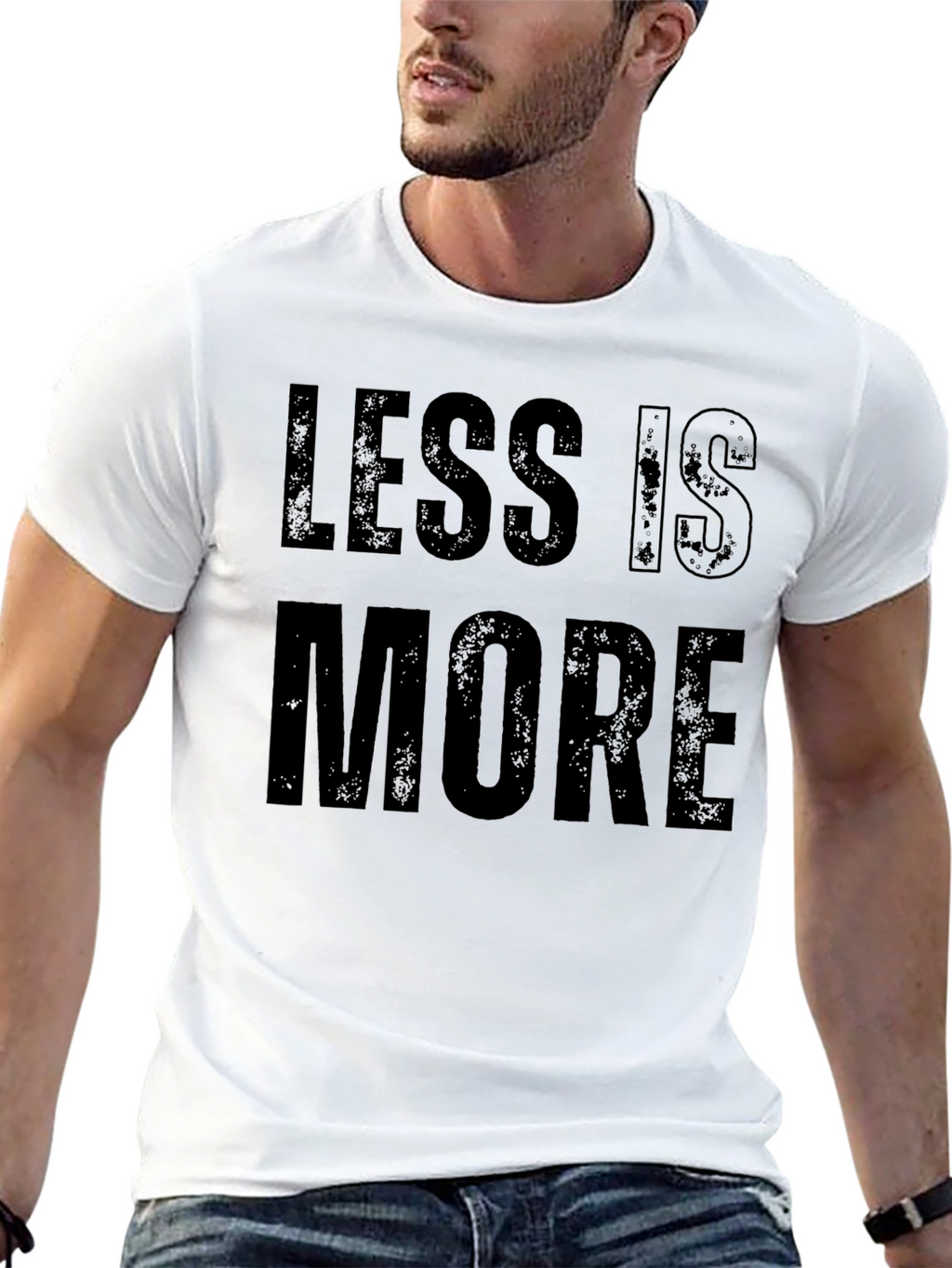 Less is More Graphic T-Shirt