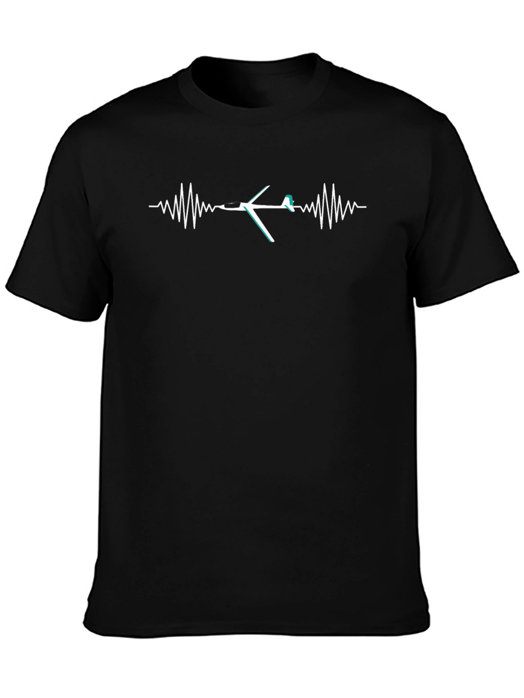 Pilot Heartbeat T-Shirt - Aviation Lover Tee