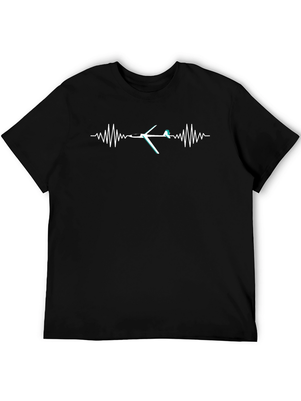 Pilot Heartbeat T-Shirt - Aviation Lover Tee