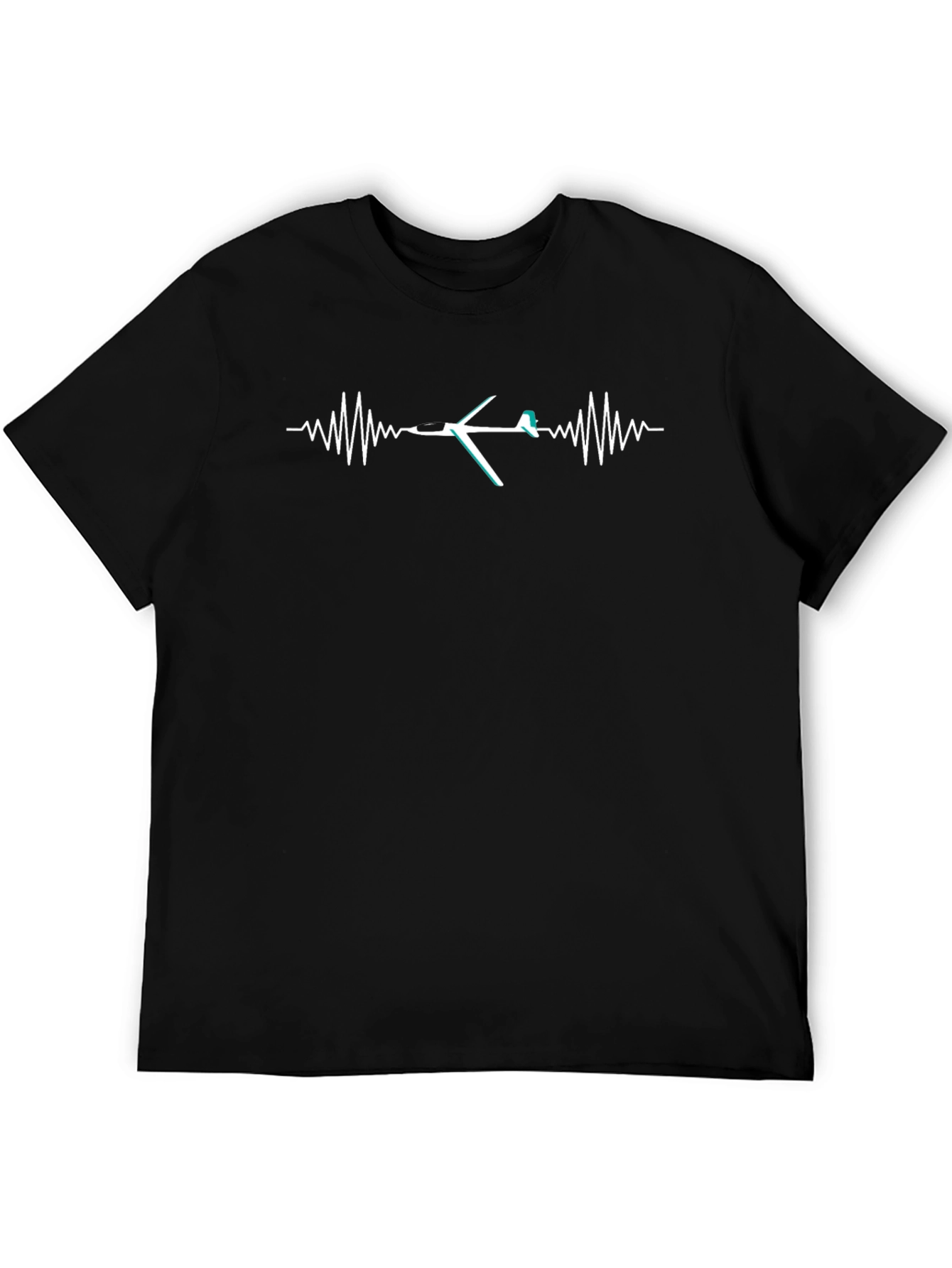 Pilot Heartbeat T-Shirt - Aviation Lover Tee