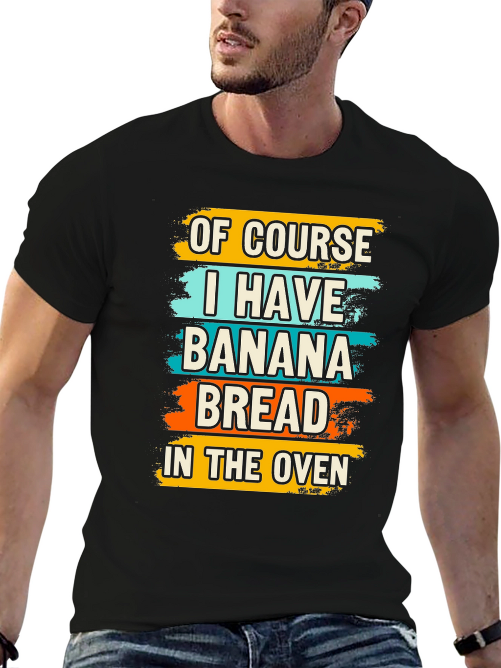 Banana Bread T-Shirt Novelty Graphic Tee