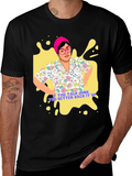 Funky Retro T-Shirt - Talk Junk Back It Up