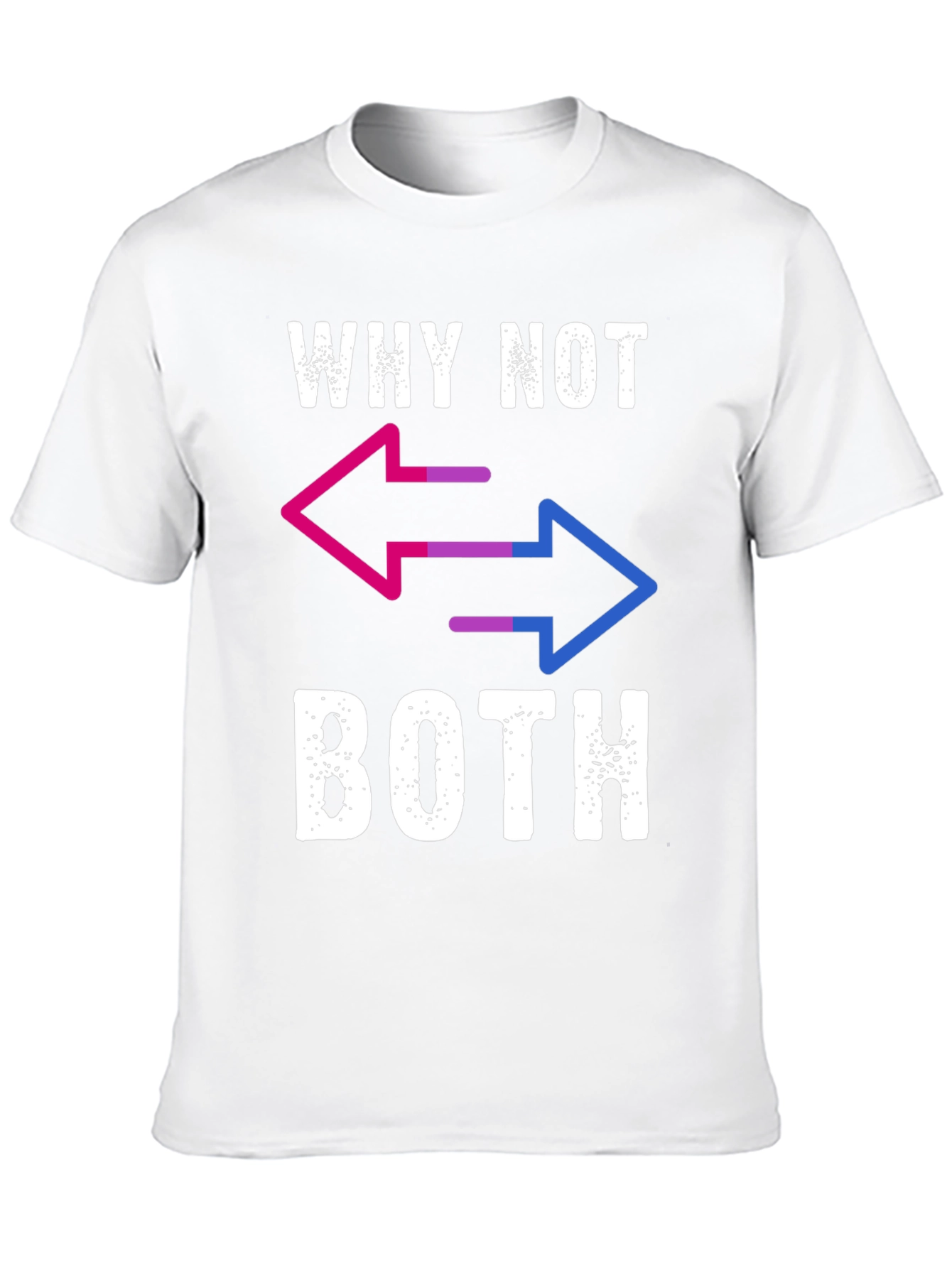 Why Not Both T-Shirt - Bisexual Pride