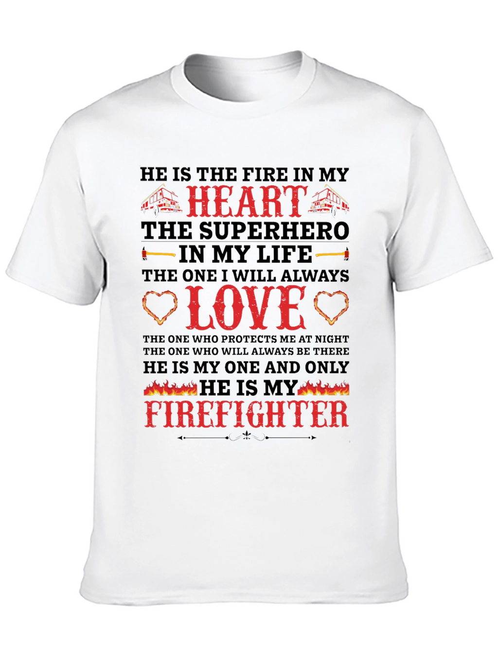Firefighters Hero T-Shirt