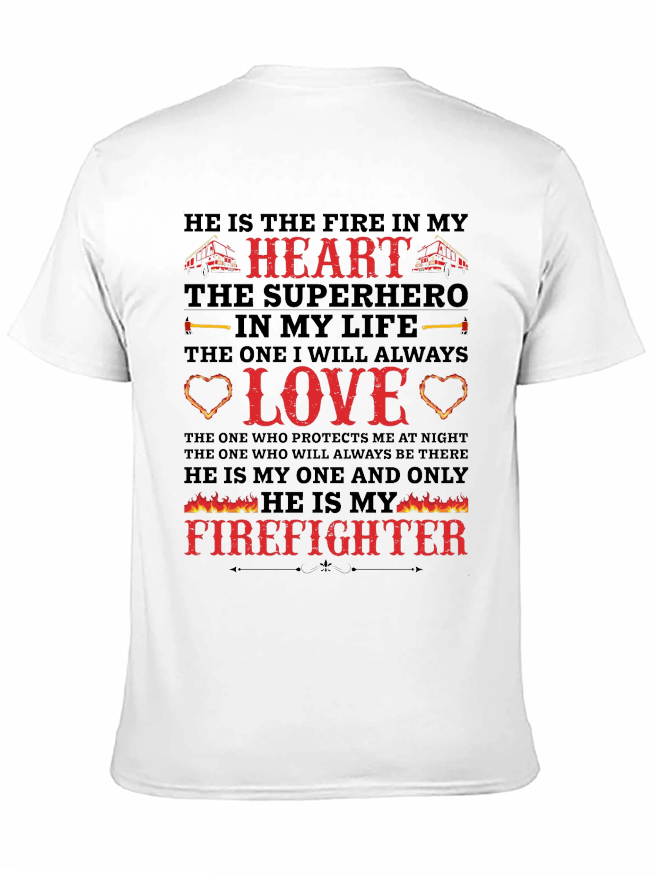 Firefighters Hero T-Shirt