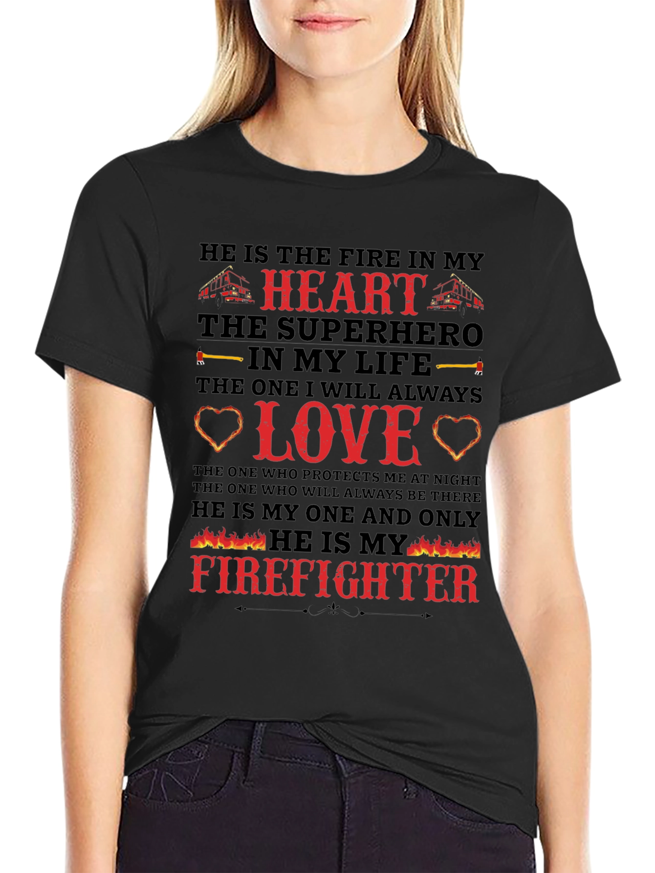 Firefighters Hero T-Shirt