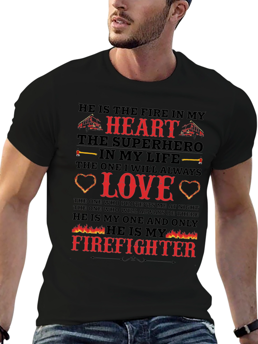 Firefighters Hero T-Shirt