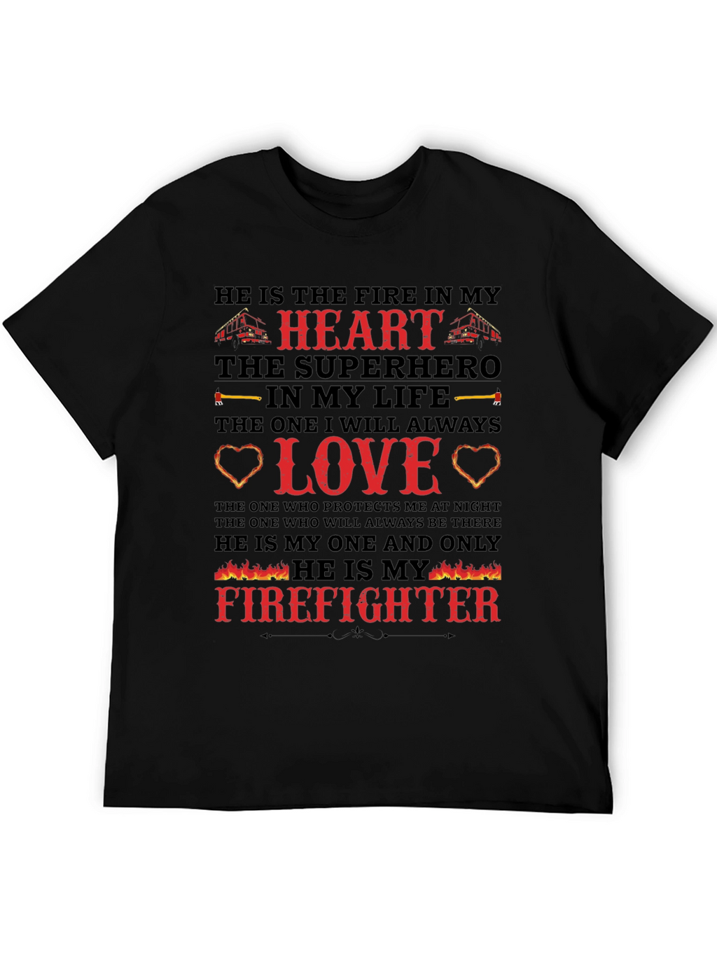 Firefighters Hero T-Shirt