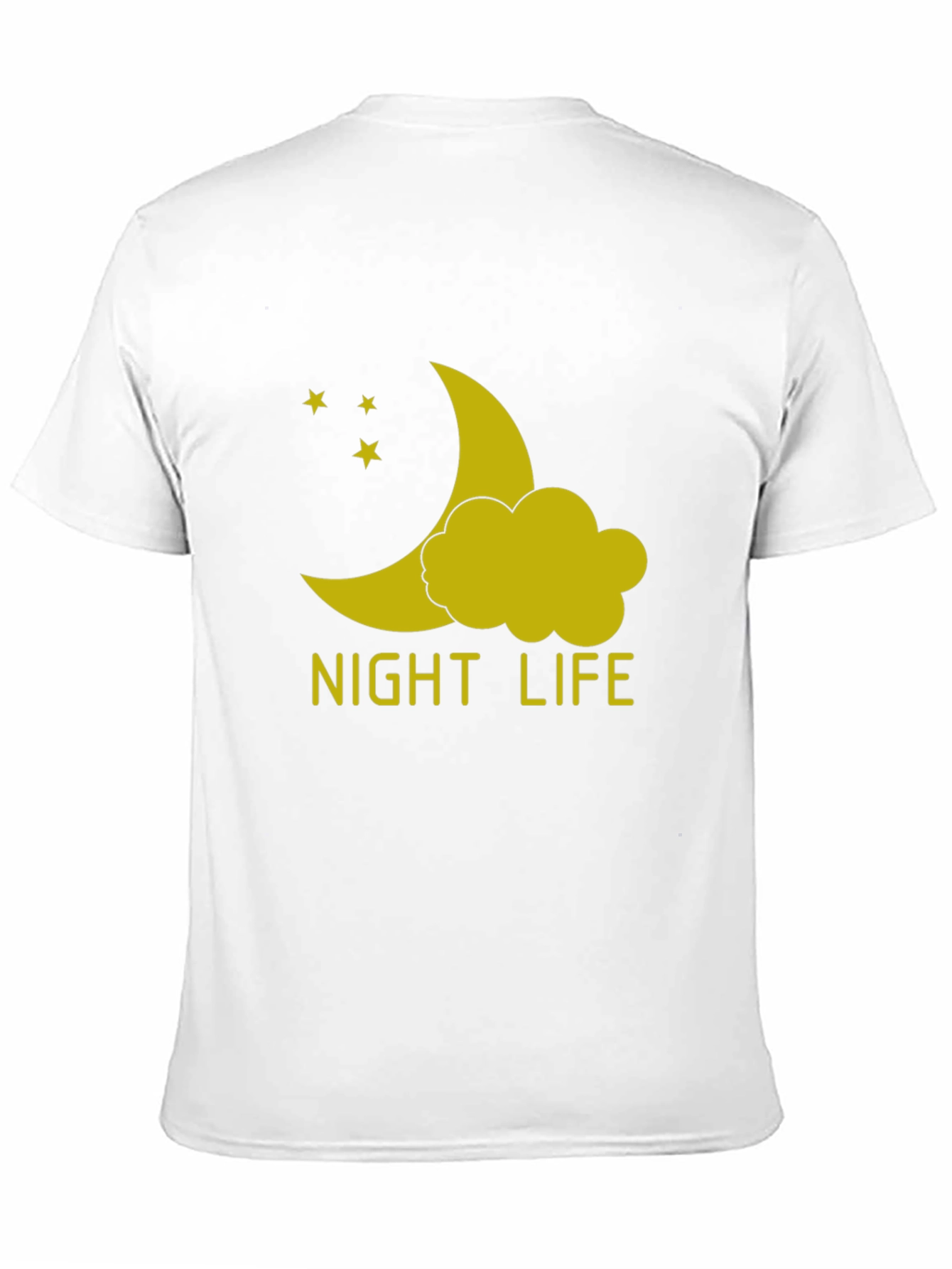 Night Life Graphic T-Shirt - Black