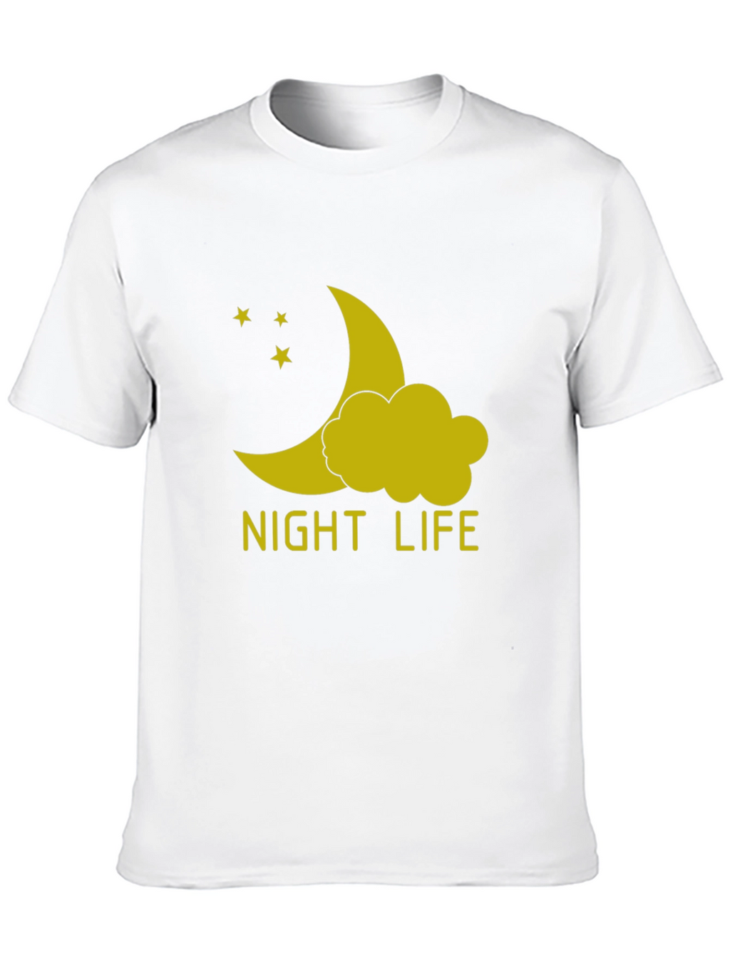 Night Life Graphic T-Shirt - Black