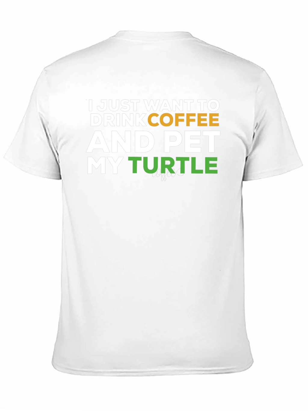 Coffee and Turtles Graphic T-Shirt