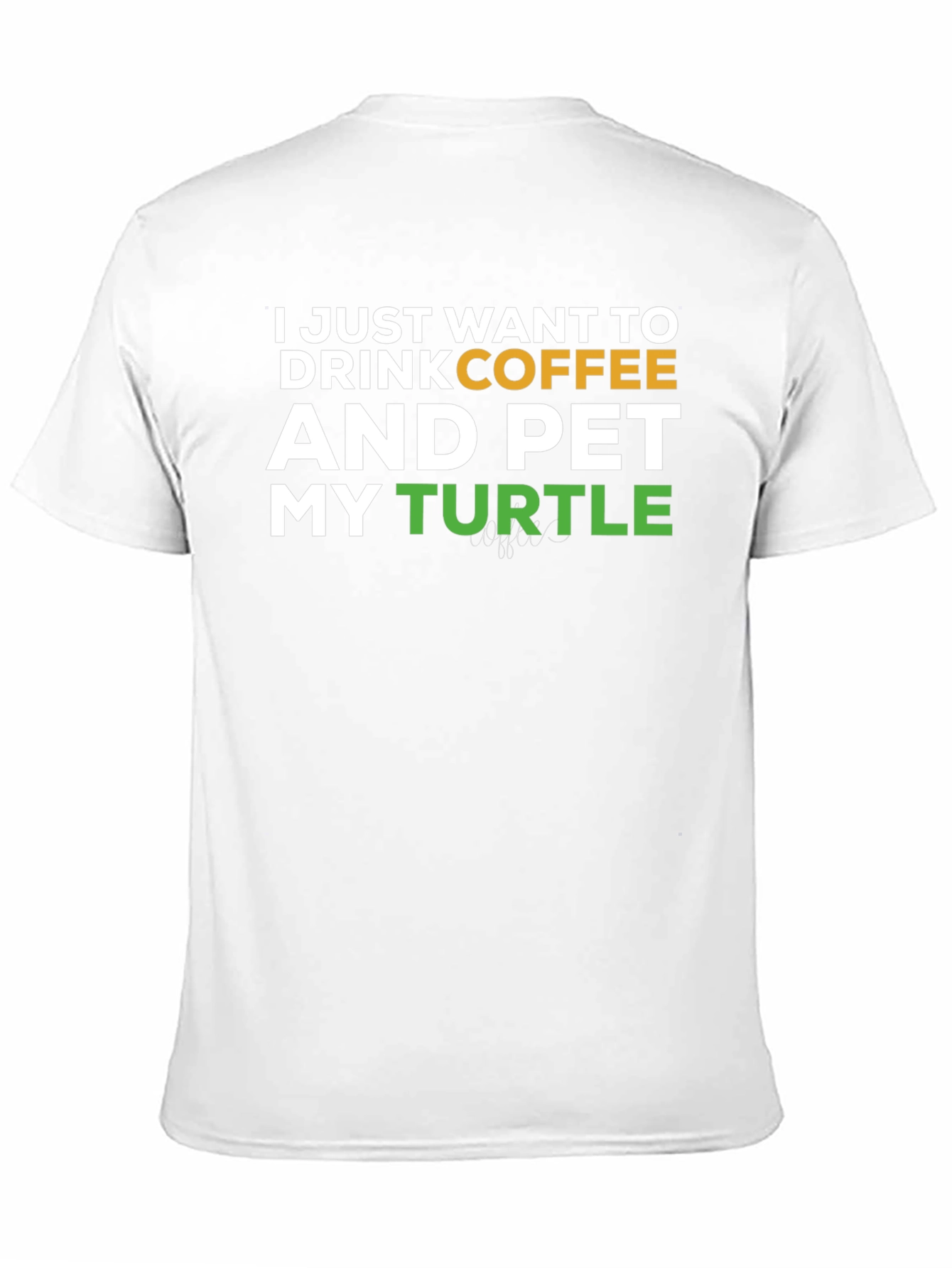 Coffee and Turtles Graphic T-Shirt